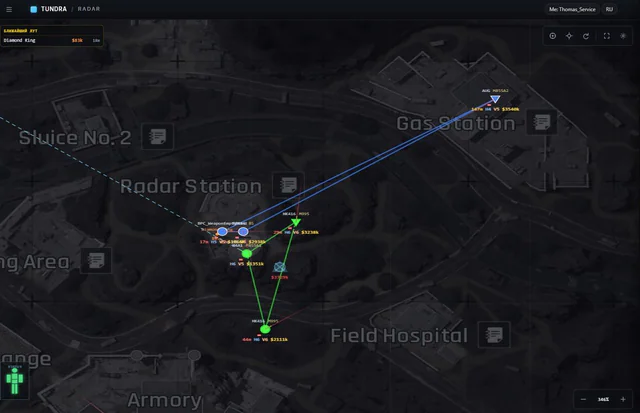Tundra web radar — Arena Breakout Infinite screenshot 6